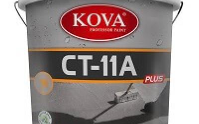Lớp chống thấm Kova CT 11A Plus trên bề mặt bê tông